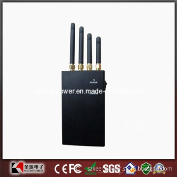 2W 4 Band WiFi Signal Blocker Cell Phone Jammer